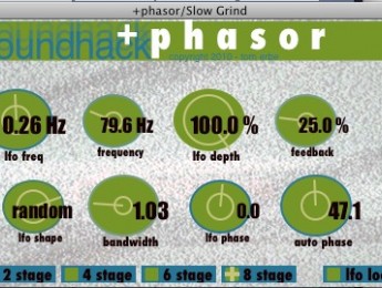 Soundhack lanza +phasor para Mac