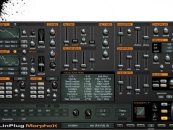 MorphoX, el nuevo sintetizador de LinPlug