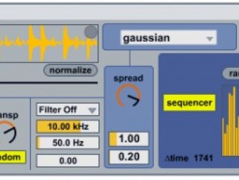 Kflux, manipulador de audio granular para Max for Live