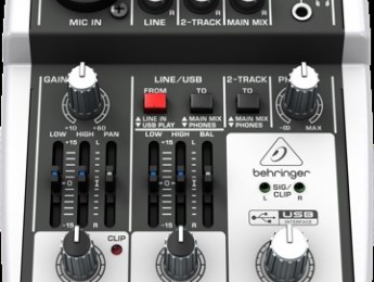 Nuevo mezclador compacto XENYX 302USB