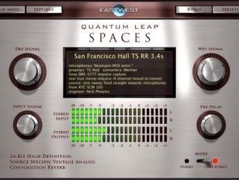 Quantum Leap Spaces, la reverb por convolución de EastWest