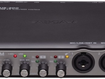 Tascam anuncia las interfaces US-200 y US-600