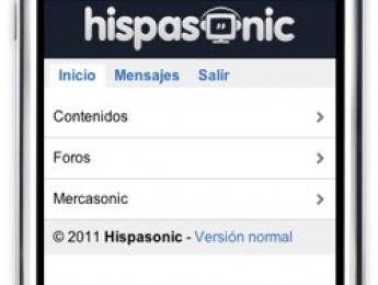 Nueva versión móvil de Hispasonic