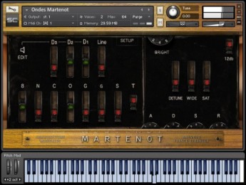 Ondes, el nuevo instrumento de Soniccouture para Kontakt Player