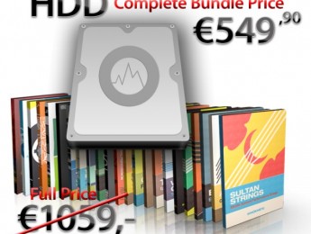 HDD Complete Bundle, todo el catálogo Sonokinetic en un disco duro