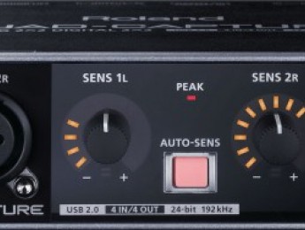 Nueva interfaz Quad-Capture de Roland