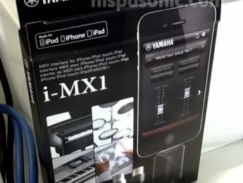 Yamaha i-MX1, interfaz MIDI para iPad, iPhone e iPod Touch
