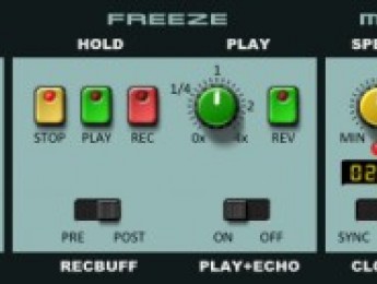 Nuevo delay EFU-1 Echo Freeze Unit de WOK
