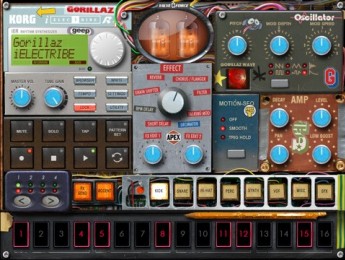 Korg lanza iElectribe Gorillaz Edition para iPad
