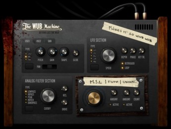 Soundation incorpora el sinte The Wub Machine