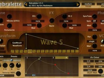 U-he regala el sinte Zebralette