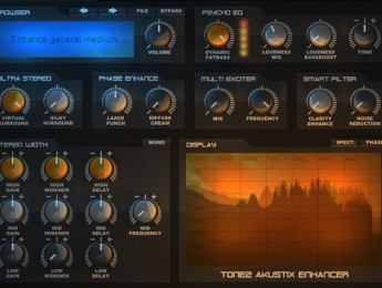 Tone2 AkustiX Enhancer disponible