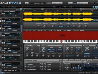 MachFive 3, la renovación del sampler de MOTU