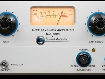 Summit Audio TLA-100A, lo nuevo de Softube