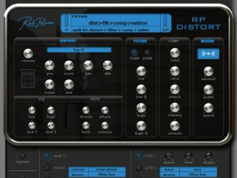 RP-Distort disponible gratis para usuarios de Rob Papen