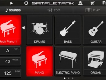 Versión gratuita de SampleTank para iOS
