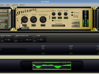 Creando nuestro primer sonido de guitarra con Guitarix