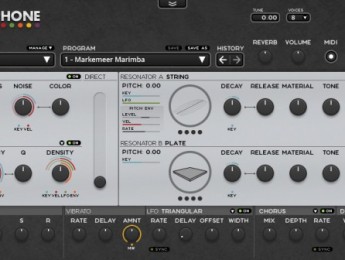 Chromaphone, redefiniendo el modelado físico de instrumentos de percusión