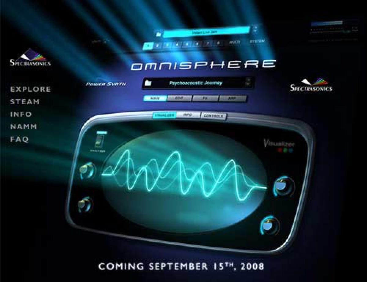 STEAM Engine y Omnisphere, el secreto de Spectrasonics