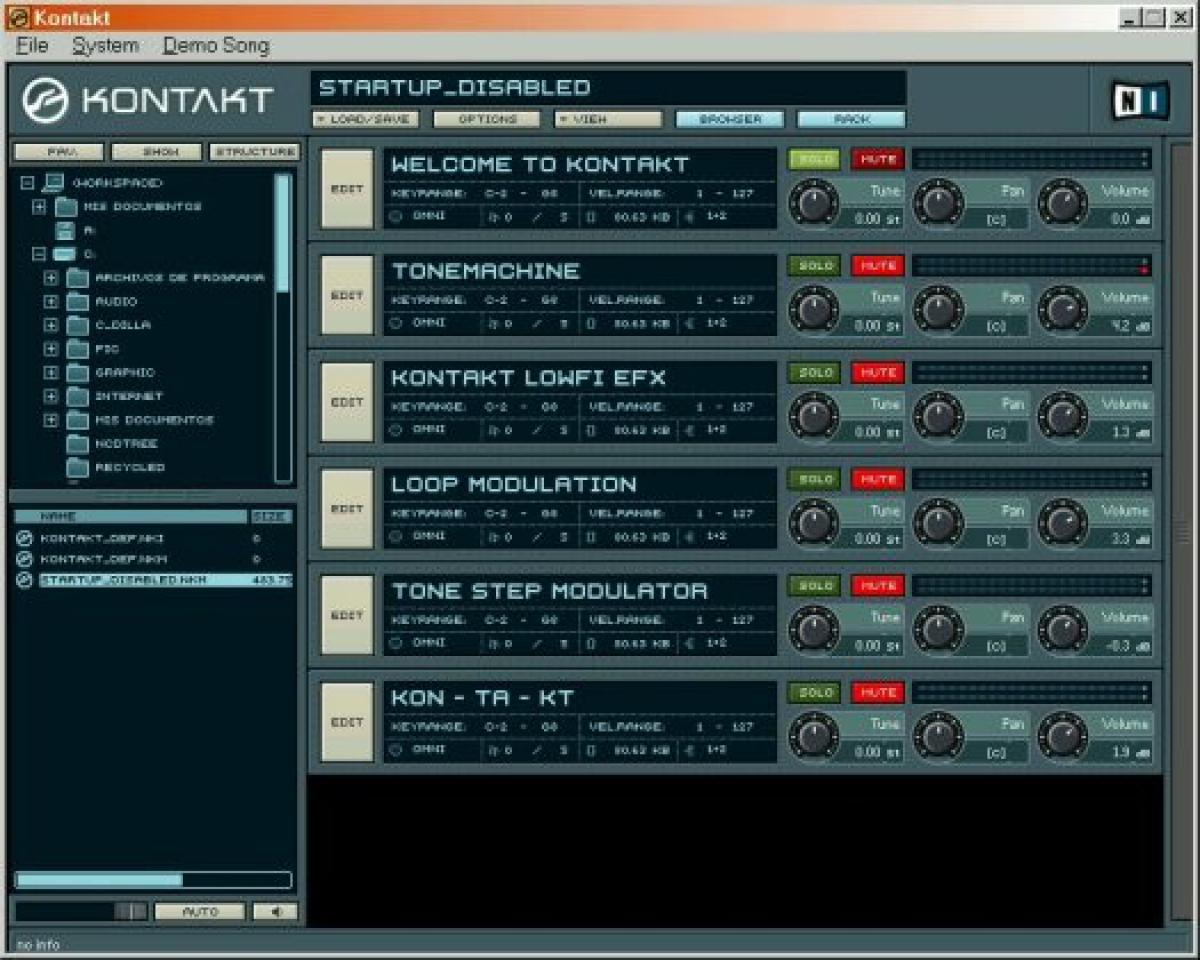 Native Instruments Kontakt a prueba