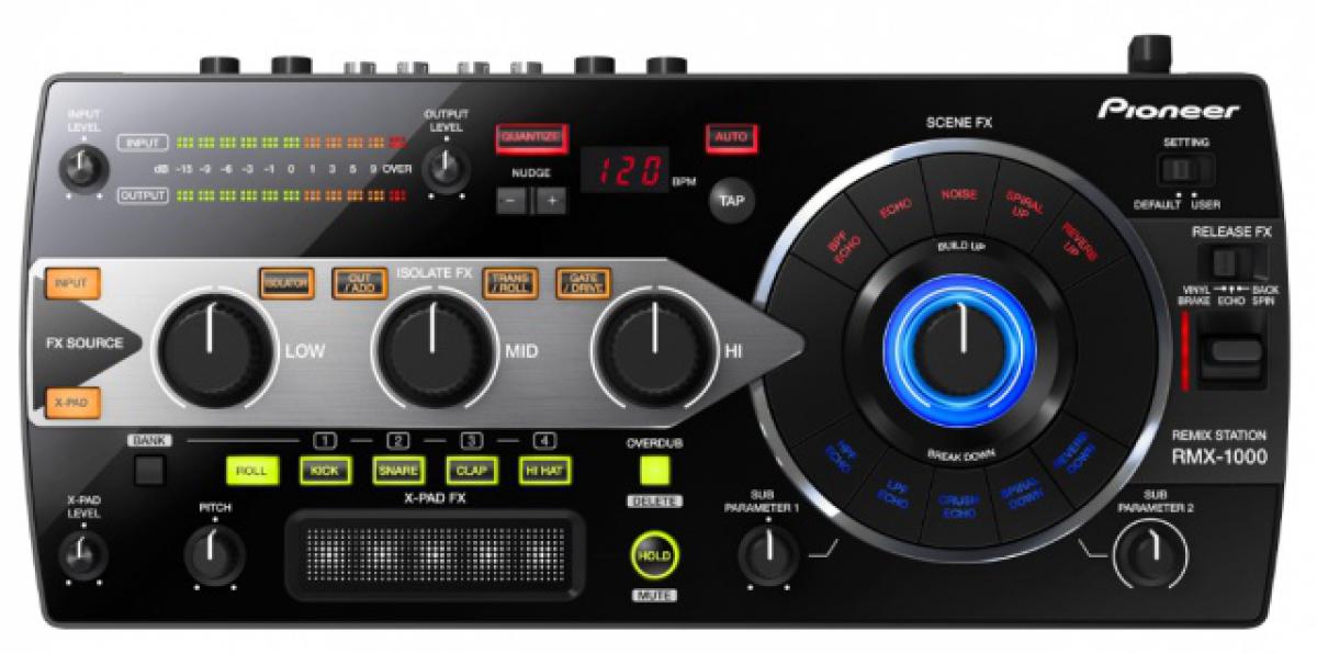 DJ機材 Pioneer DJ Remix Station 1000 Pioneer anuncia Remix Station RMX-1000