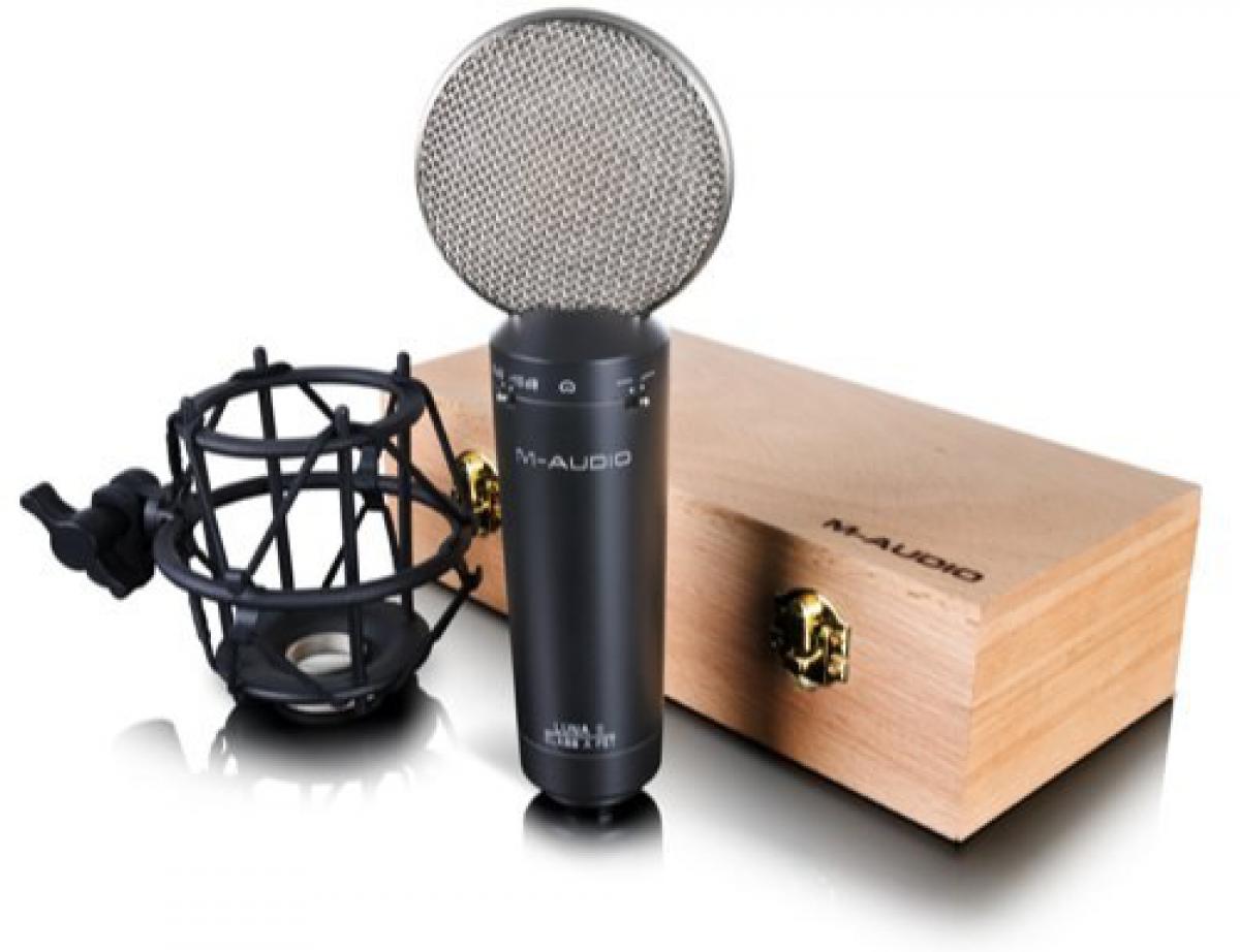 Parásito triste ajuste Nuevo micrófono Luna II de M-Audio | Hispasonic