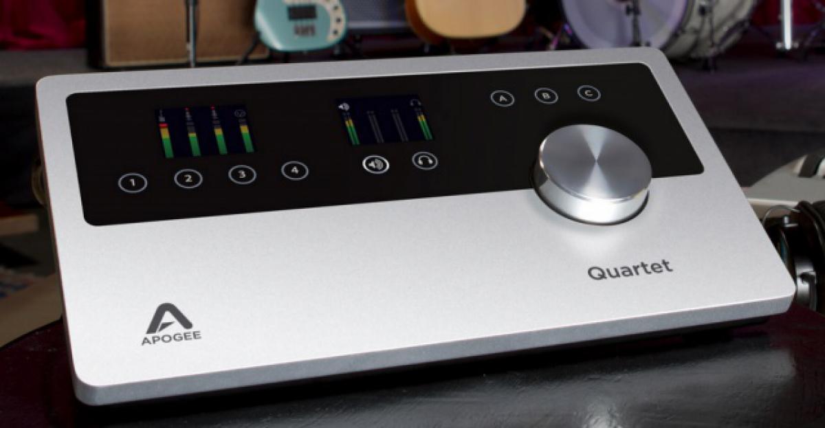 Apogee Quartet, nueva interfaz para Mac