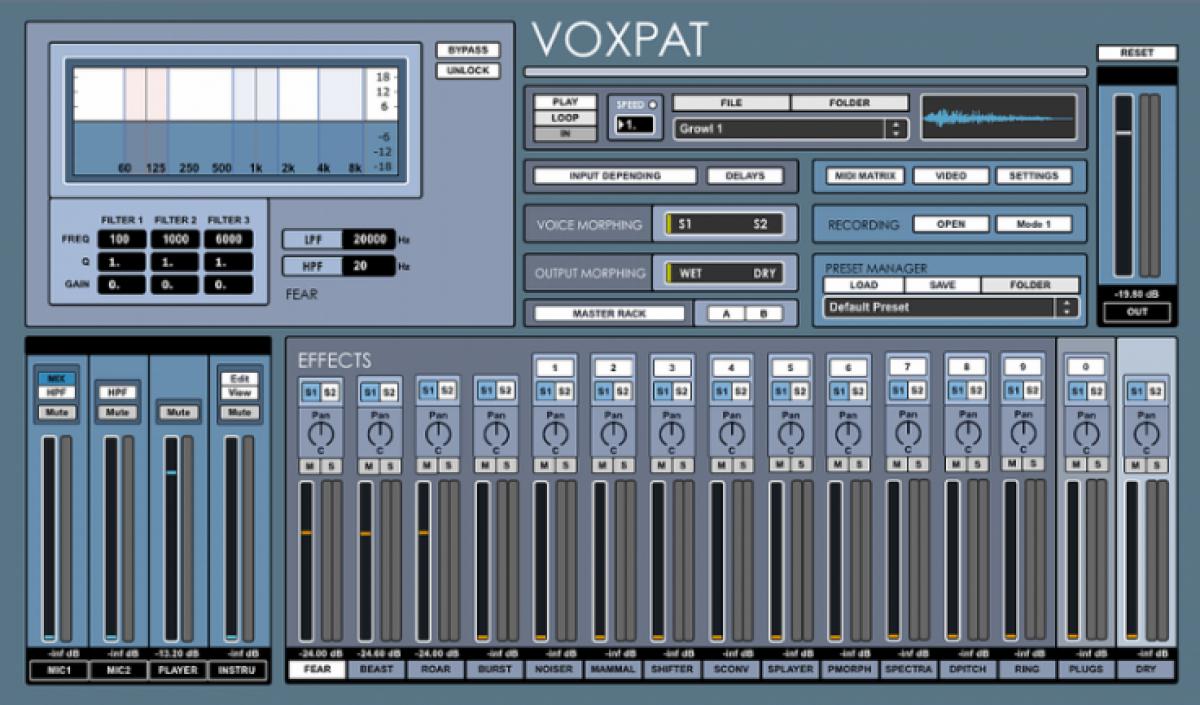 Voxpat, una aplicación dedicada al diseño de sonido de criaturas |  Hispasonic