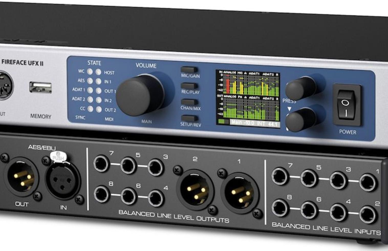 RME Fireface UFX II, una interfaz UFX+ más económica