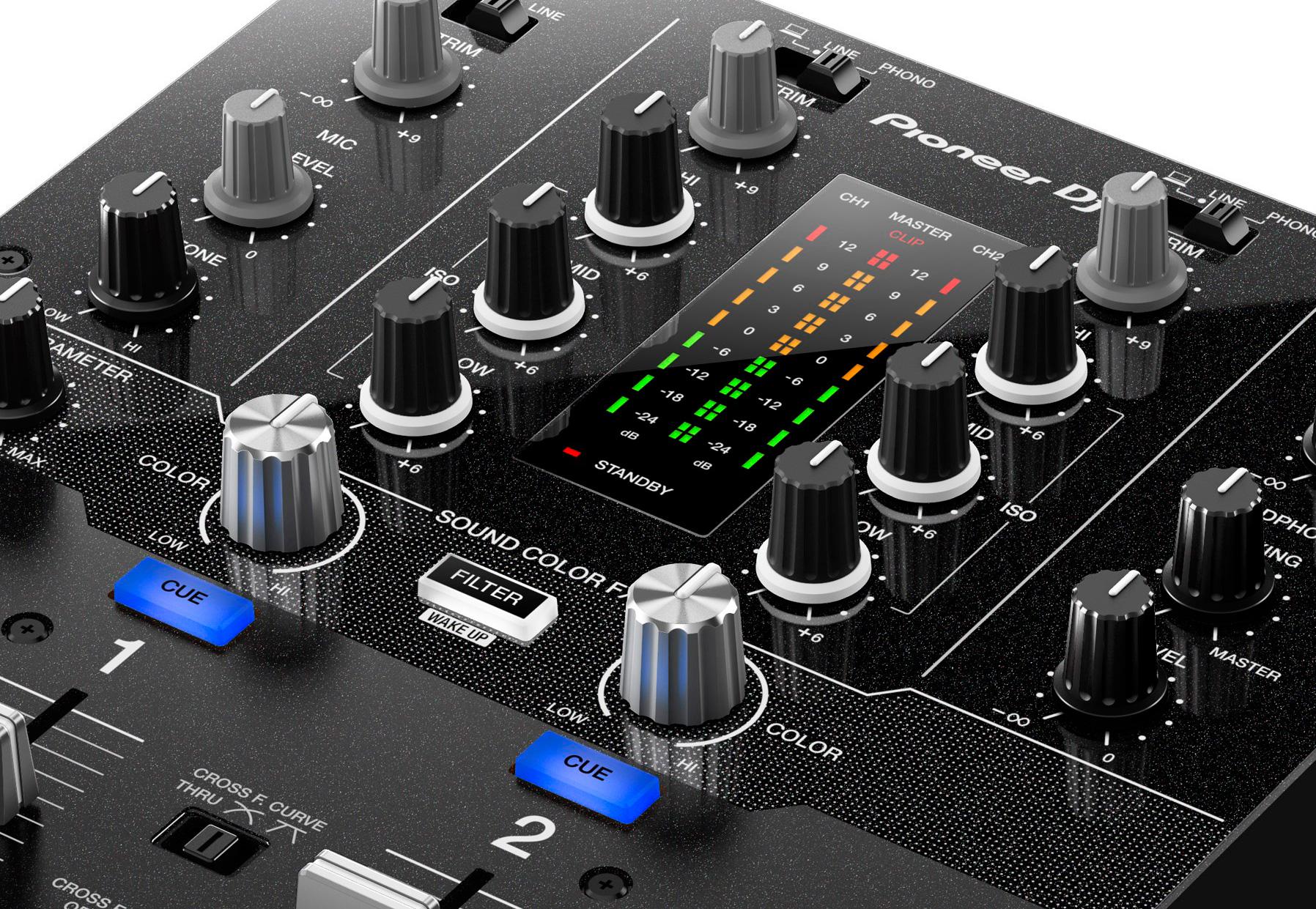 Pioneer DJM-S3, nuevo mixer para turntablism de gama media