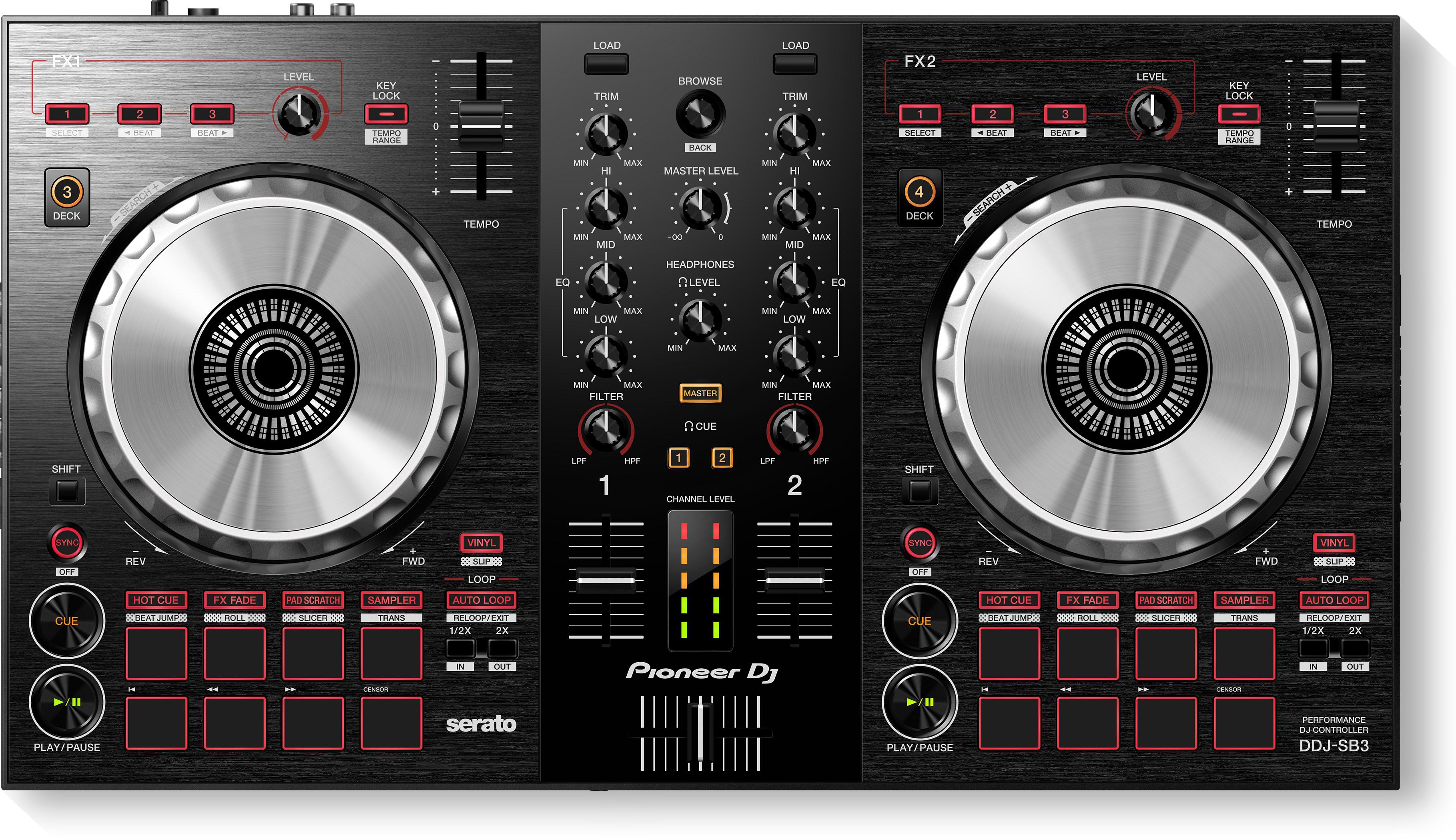Pioneer DDJ-SB3, el popular controlador para Serato vuelve a renacer