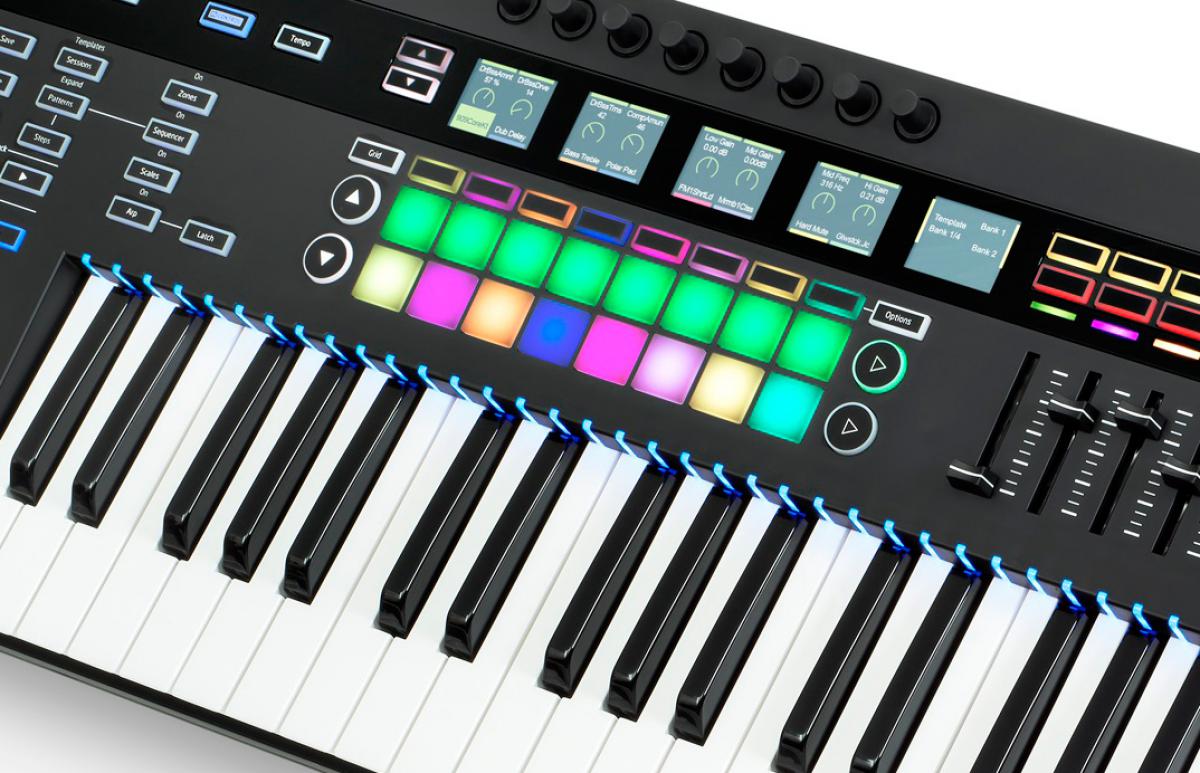 Novation 61SL MkIII MIDI And CV Keyboard Controller