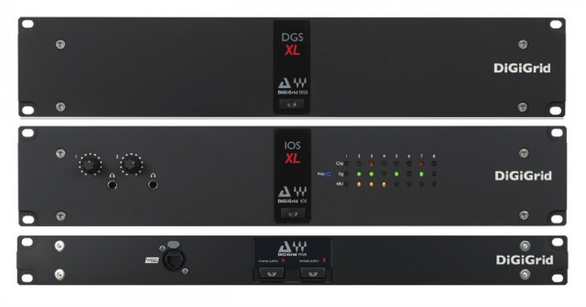 Digidesa Interface DiGiCo y Waves anuncian nuevas interfaces DiGiGrid con más capacidad DSP