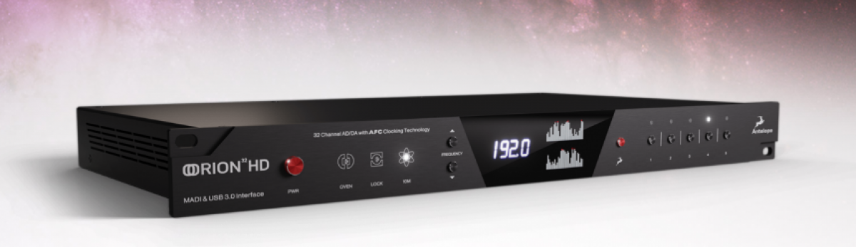 Antelope Audio lanza la interfaz Orion 32 HD | Gen 3