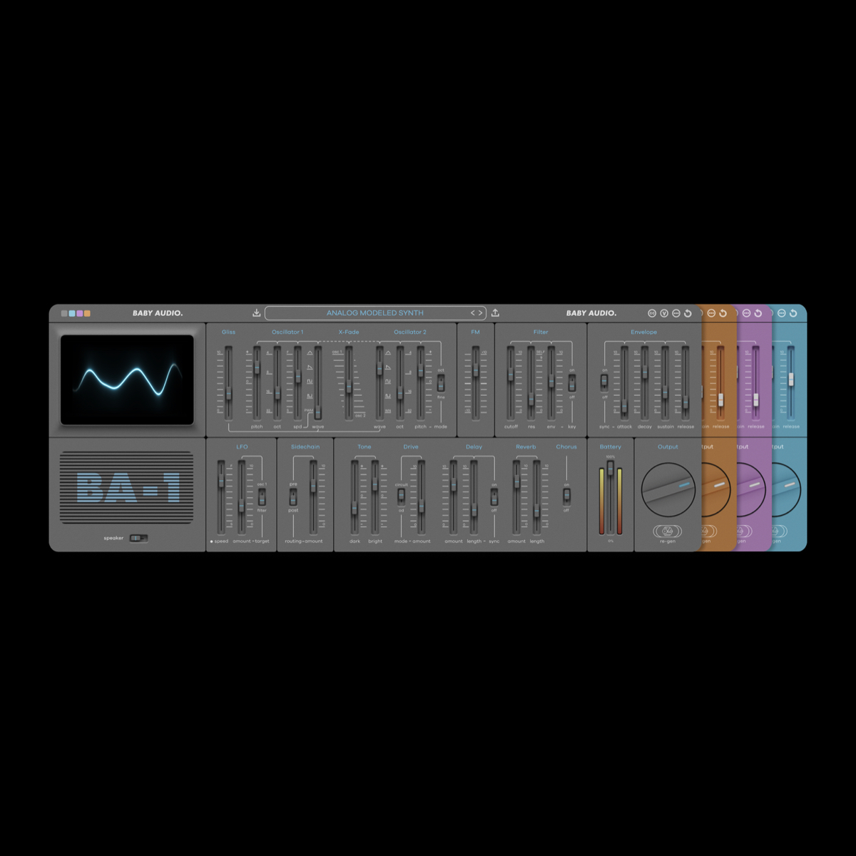 Baby Audio BA-1, un Yamaha CS01 hecho plugin