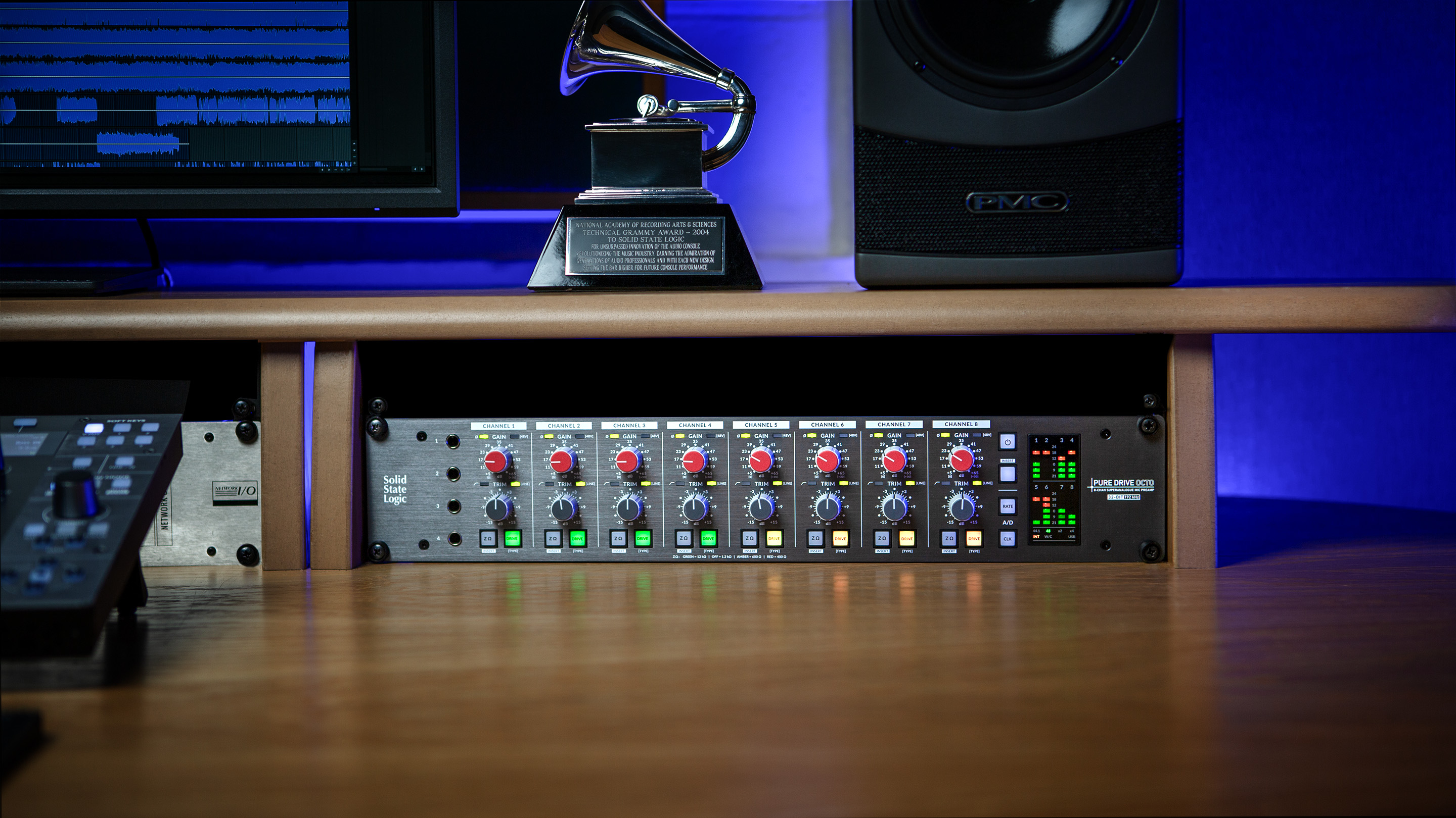 SSL Pure Drive Quad y Octo, preamplificadores con pedigrí e