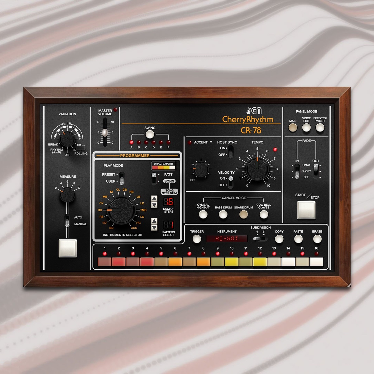 Cherry Audio CR-78: ahora le toca a las cajas de ritmos