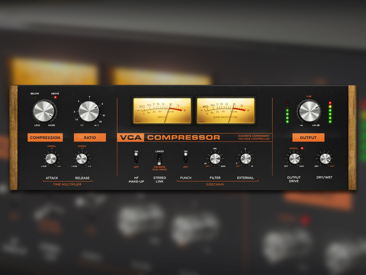 Softube regala VCA Compressor hasta el 31 de marzo