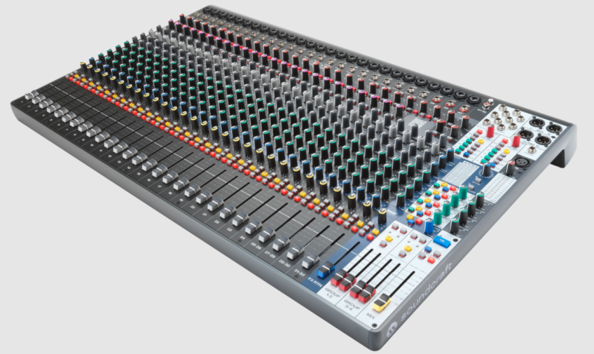 Soundcraft Signature Plus, mezcla analógica en 12 / 16 / 22 / 32 canales