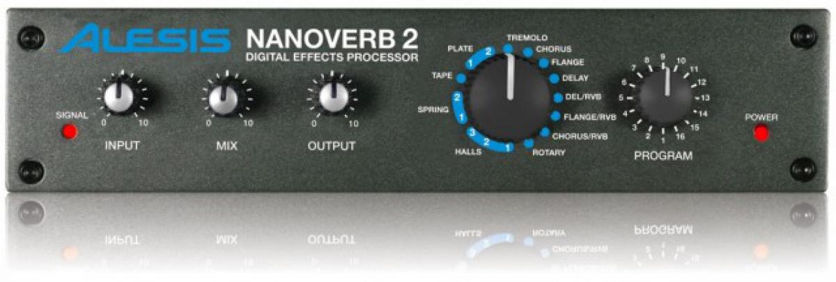 Alesis anuncia la segunda versión de NanoVerb