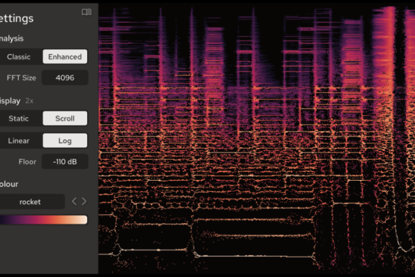 Tritik Visu: plugin gratuito de espectrograma