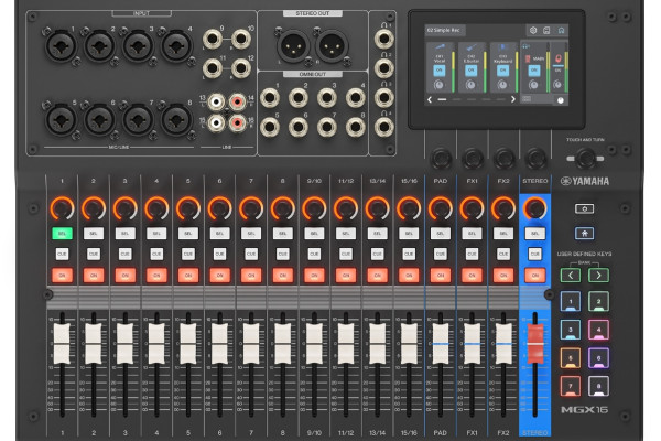 Yamaha MGX, la familia MG se hace digital y más versátil que nunca