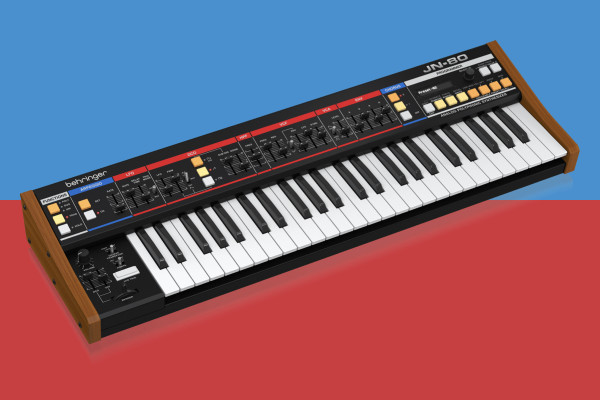 Behringer JN‑80, un Juno‑60 de 8 voces con aftertouch polifónico por 569 dólares