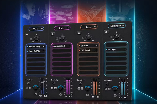 Waves V17 llega con StudioVerse Mix Unlock, un hub de plugins con motor de stems integrado