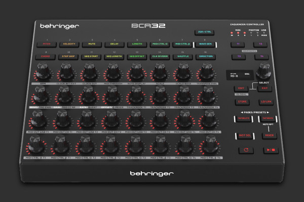 El Behringer BCR32, al fin, disponible para reserva