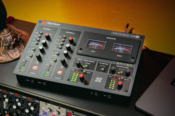 Harrison Audio Flex-10, una interfaz de audio que se cree una consola de mezcla