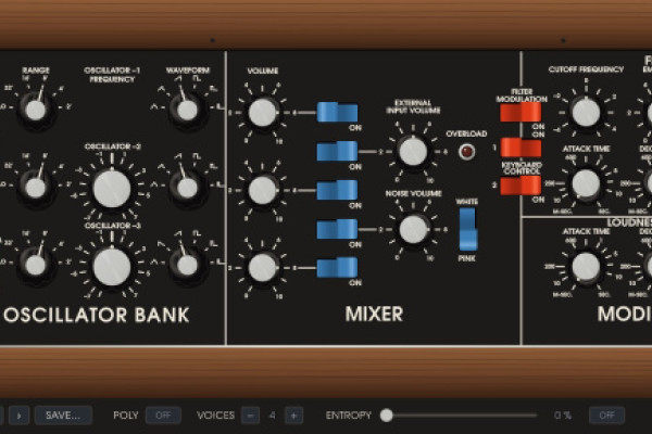 CA-72, un Minimoog gratuito y de código abierto modelado a partir de sus circuitos