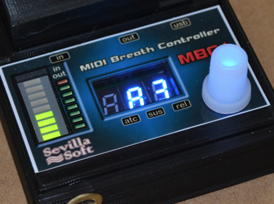 MBC1 MIDI Breath Controller un soplo de vida Hispasonic