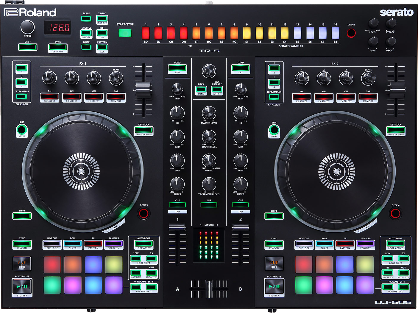 serato dj mixer