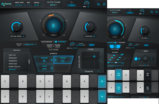 antares auto tune efx vs real tune